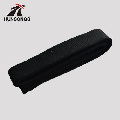 China Cheap Delicacy Products In Black Customized High Quality Ali Baba Logo Taekwondo Belts for sale