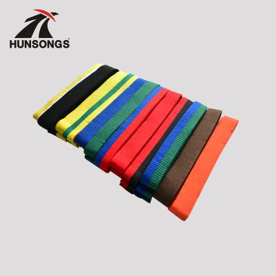 China New technology durable product in china customized embroidery martial arts double wrap karate belt for sale