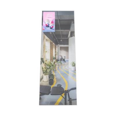 China Indoor Foldable Mirror Advertising Display Factory Touch Interactive Digital Signage for sale