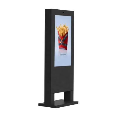 China Outdoor Floor Standing Outdoor Advertising Display High - Definition High - Brightness Digital Signage for sale