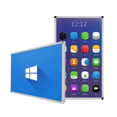 China Indoor 43 Inch Wall Mounted Android Infrared Computer Touch Screen Advertising Display for sale