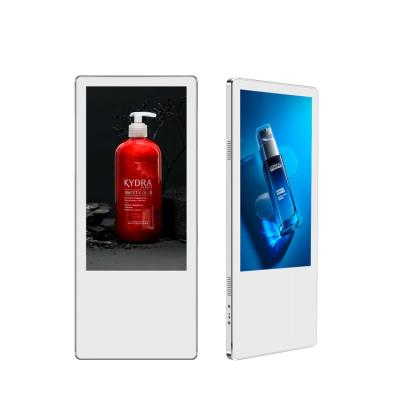 China Factory direct indoor 18.5 inch lift double screens display advertising machine for lift for sale