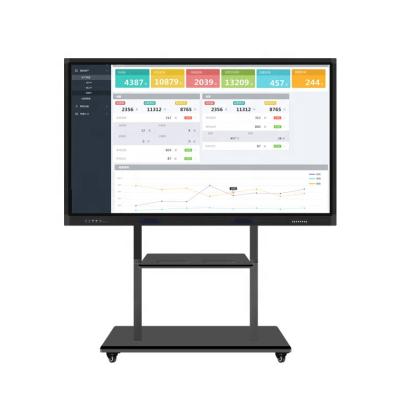 China Indoor interactive intelligent electronic whiteboard touch screen teaching and conference all-in-one machine for sale