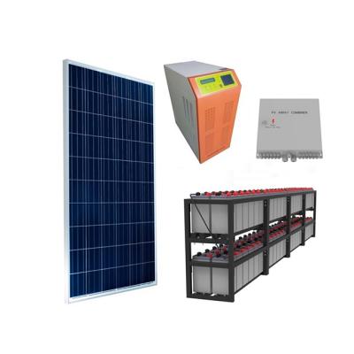 China Full Set High Efficiency Home 5kW 15kW 20kW 10kw 3 Phase Solar Powered Lighting Systems Off Grid Solar System for sale