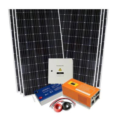 China Full High Efficiency Off Grid 10KW Solar System 10 KW 10000W Solar Powered Solar Panel for sale