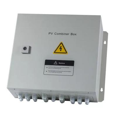 China Solar System 6 Strings DC Combination Lock Box Solar PV Combiner Box for sale