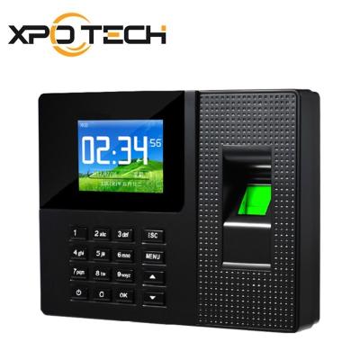 China TFT Color Screen TCP/IP Fingerprint Time Attendance Biometric 1000 System for sale