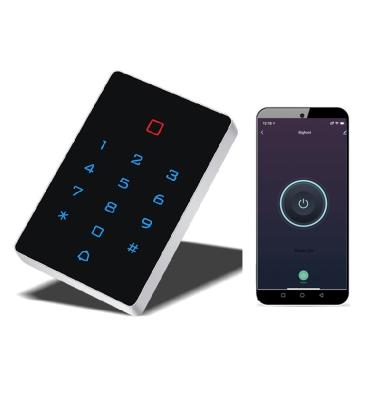 China Waterproof/Waterproof WIFI Tuya Wireless Access Control with RFID Card and Password Identification for sale