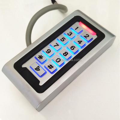 China Proximity Access Control Waterproof Card Reader With Code 2000 for sale