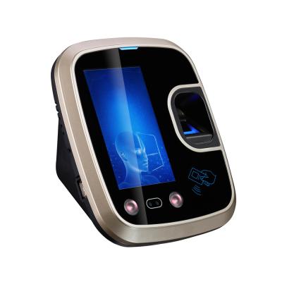 China TCP/IP Multibio Face 1500 Fingerprint Rfid Time Attendance Device for sale