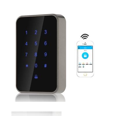 China time & Wireless Assistive Smart Phone TTLock BLE Access Control Keypad with IC Card and Password Function for sale