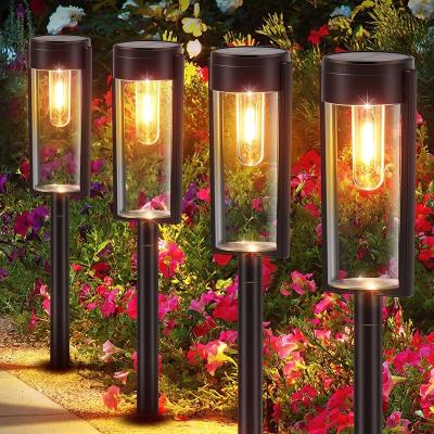 China Garden hot sells solar garden lights outdoor street lamps Ground mounted  Atmosphere light lantern   Landscape  lawn lamp for sale