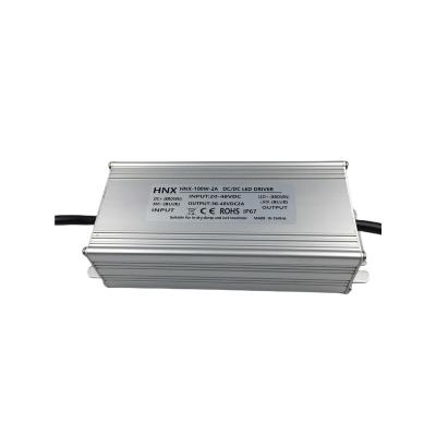 China Factory price DC TO DC led driver120W  power supply DC24V 36V 48V input sun energy street lamp for ship light HNX-120DC for sale