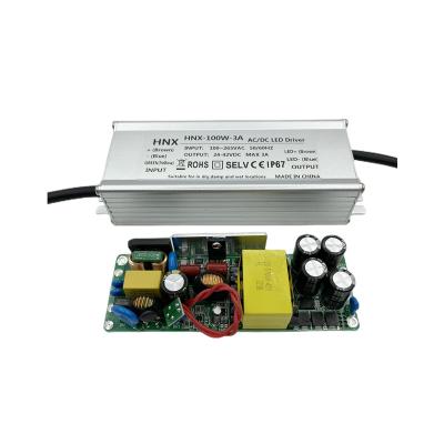 China LED driver 100W 28-42VDC3A outdoor ip67 waterproof for street light power supply constant current transformer Hnx-20w-b for sale