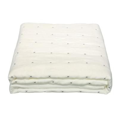 China Sustainable Carefully Crafted Double Side Air Conditioning Cotton Summer Cooling Quilt for sale