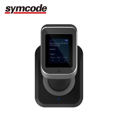 China Factory Direct 433MHz 2D Wireless Barcode Scanner LCD Screen Charged Cradle 15 Months Warranty All 1D for sale