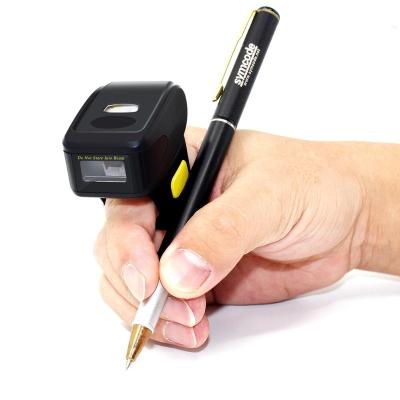 China portable mini 2d barcode scanner barcode scanner qr code ring finger scanner werable wireless barcode scanner for android pc tablet Symcode R30 600*600mm for sale