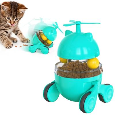 China Sustainable Hot Sale Tracking And Sliding Food Dispensing Toys For Cats for sale