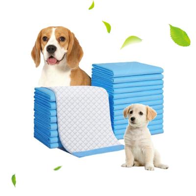 China Viable Wholesale Waterproof Puppy Pet Pee Training Pad with Portable OEM Service Urine and Poop Pad for Dogs and Cats for sale