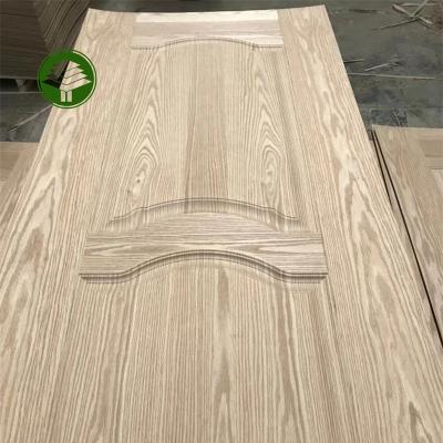 China Decoration 3mm Natural wood veneer laminated door skin melamine door skin for sale