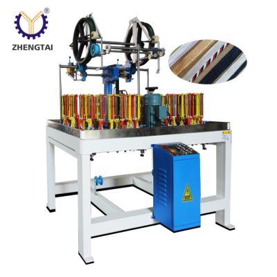 China Zhengtai Machine Nylon Plastic Rope Braiding Cord Braided Cords Making Machine Lace Braid Knitting Machine for sale