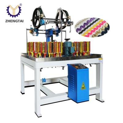 China Zhengtai High Speed ​​Braiding Machine Belt Round Rope Lace Making Machine for sale