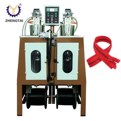 China Garment Shops China Hot Selling High Speed ​​Nylon Gaping Zipper Coiling Making Machine For Sale for sale