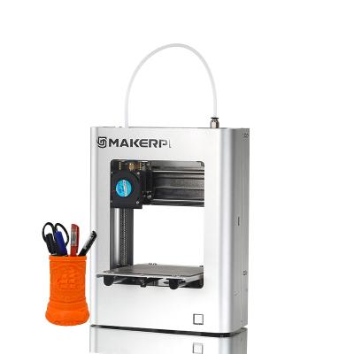 China 2021 Best 3D Printing MakerPi M1 48w Low Power Consumption 3d Drucker Under100 Euro Beginner 3d Printer for sale