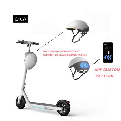 China 1' Quick Fold Dual Brake LCD Show US/EU/DE Warehouse In Stock Electric Scooter 8.5 Inch Adult E Scooter Foldable With High Speed for sale