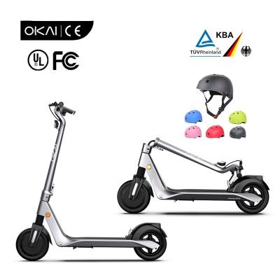 China OKAI ES500 2021 USA Warehouse DROPSHIP 350W 600W Dual Motor 28Km/h Off Road Electric Scooter for sale