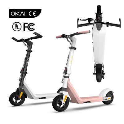 China 3 Seconds Fast Fold 36V5.2Ah 250W DC Motor OKAI ES50 2021 Kids Electric Scooter Carbon Steel for sale