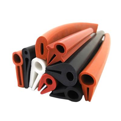 China Home Application Customer Design Extruded Epdm Silicone Rubber Seal Strip For Window Door Car for sale