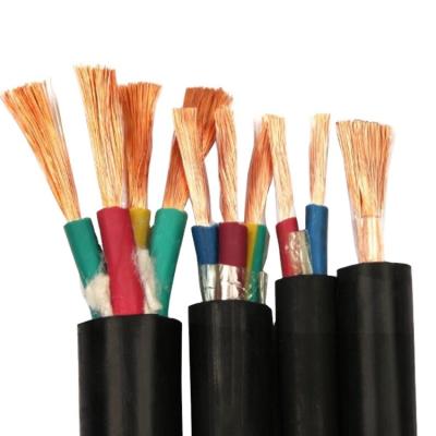 China For laying in doors 0.6/1kv YJV 4core/1.0-400mm2 Cu conductor XLPE insulated 4x2.5mm2 PVC sheathed insulated electrical cable for sale