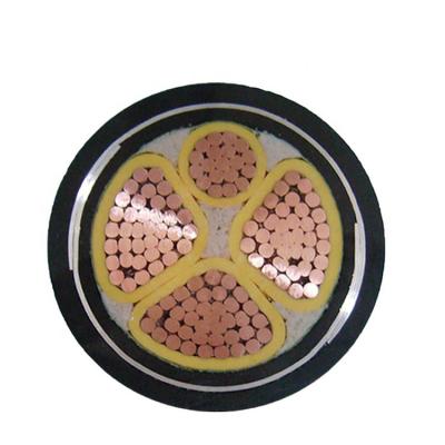 China Truck Parts YJV 0.6/1kv 5 Core Solid Or Multi Strand Copper Underground Power Cable for sale