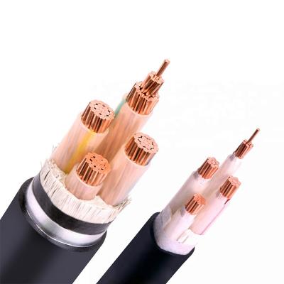 China Truck Parts Underground 4 Core Insulation Electrical Wire Cooper Supplier Power Cable Xlpe PVC 0.6/1KV Low Voltage Cable for sale