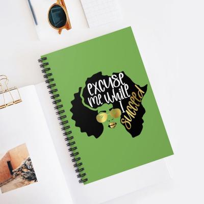 China Custom Printing A5 Planner A5 Spiral Lined Writing Notebook Office Paper Diary Cheap Notebook for sale