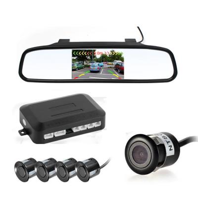 China Universal HD Waterproof 4.3 Inch TFT LCD Mirror Car Rear View Monitor for sale