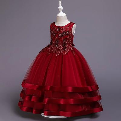 China 2020 Formal New Style Custom Design Wholesale Cheap Ball Gown Party Girl Dresses for sale