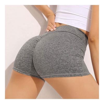 China 2022 OEM GYM Breathable Fitness Sports Butt Up Women Yoga Shorts for sale