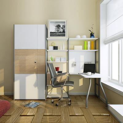 China Storage Bedroom Wardrobe Steel Frame File Cabinet Locker Wall Cabinet Computer Desk Computer Desk Student Study Desk for sale