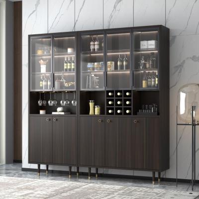 China Modern Luxury Living Room Furniture Storage Cabinets Display Cabinets Restaurant Wine Cabinets Side Cabinets for sale