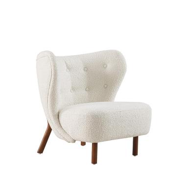 China Adjustable (other) Special Designed Lovely Chair High Quality Lambwool Fabric Furniture For Living Room for sale