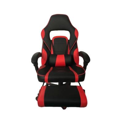 China Modern High quality PU Leather Silla Gamer Height Adjustable Gaming Chair With Footrest for sale