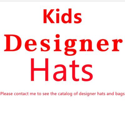 China Wholesale Popular Hat High Quality Famous Brand Winter Fashion Kids Children Kids Designers Luxury Bucket Hat for sale