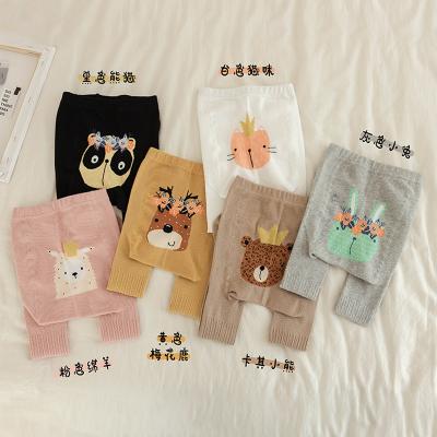 China 2021 Wholesale Comfortable Baby Pantyhose Spring Antibacterial Factory New Cartoon Cute Kids Gaiters for sale