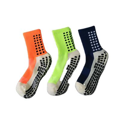 China New high quality breathable sports cotton men's fashion soccer ankle grip non-slip socks QUICK DRY for sale