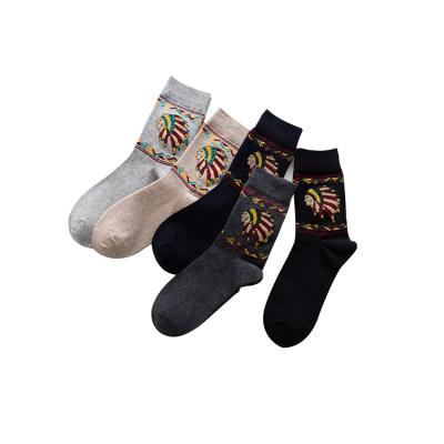 China 2021 New Arrival Harajuku Japanese Main Cotton QUICK DRY Cartoon Sweat-absorbent Men Knitted Socks for sale