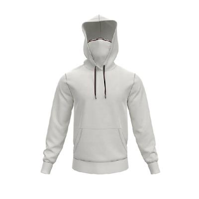 China Custom Logo Oversized Face Cover Men's Breathable Hoodies Masked Hoodie Custom Made Hoodies for sale