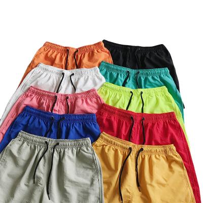 China Breathable Hot Selling Running Beach Striping Elastic Waist Sports Basketball Summer Shorts For Men for sale