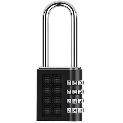 China 4 Digit Zinc Alloy Padlock Bag Lock Password Gym Cabinet Household Door Lock Outdoor Password Padlock for sale